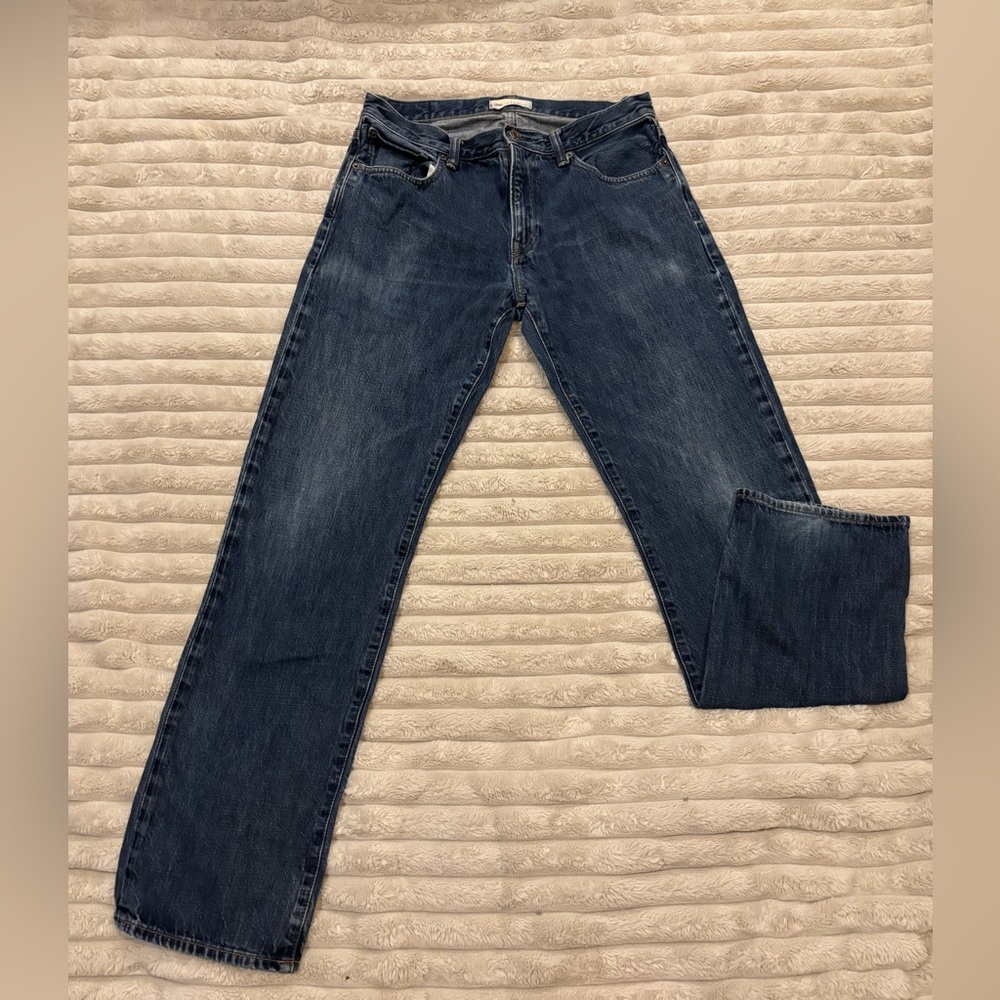 GAP Men's Dark Blue Straight Jeans 31x34 men’s 1969